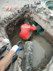 排污排水管道混流开挖